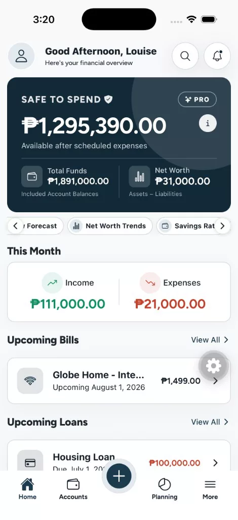 Slate Navy theme dashboard